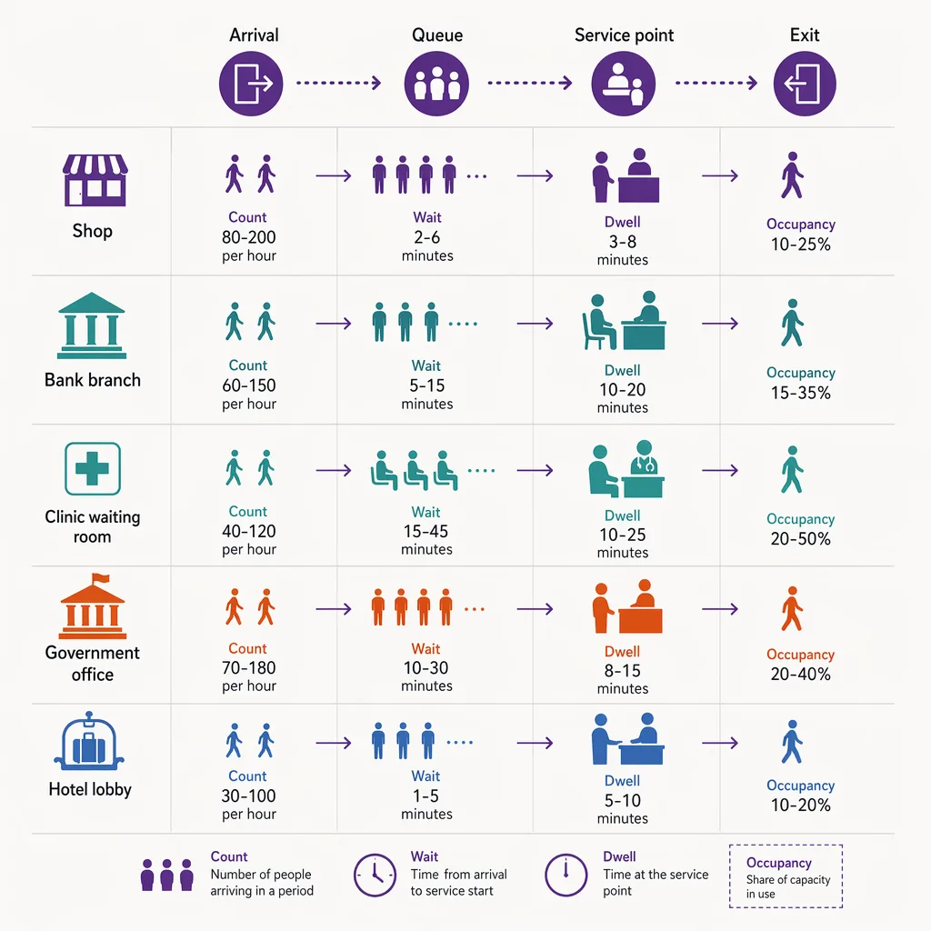 Customer flow is the same journey across every served space