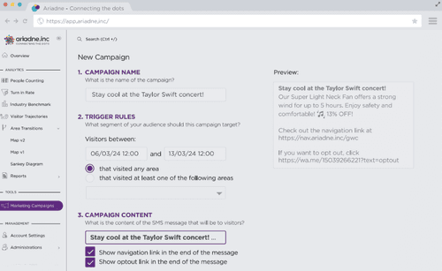 Increasing Foot Traffic with Targeted Promotions: Case Study