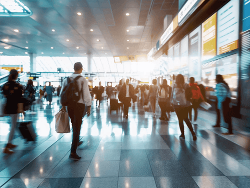 Blog post image: What Technology shall an Airport Choose for People Counting?
