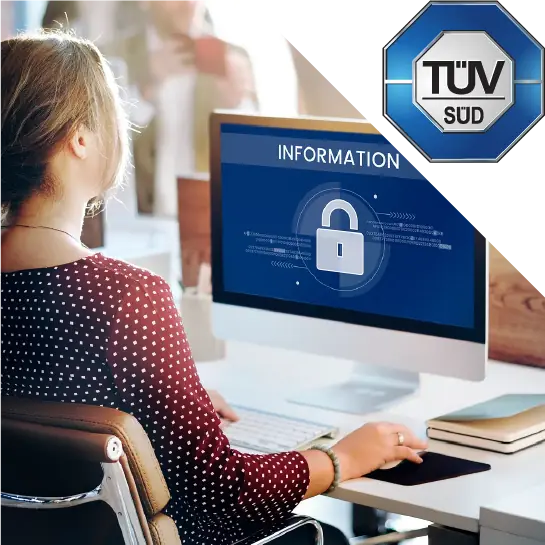 Von Grund auf für den Datenschutz konzipiert; vollständig DSGVO-konform