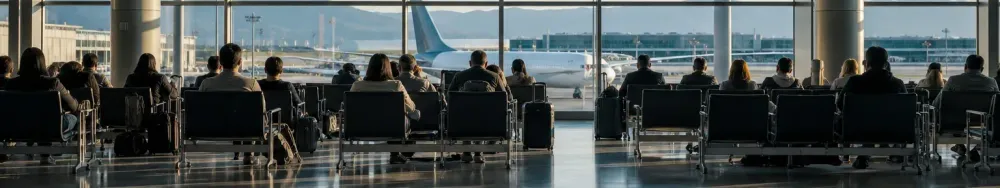 Blog: Gate-Verweildauer am Flughafen: Eine Typologie nach Terminalzone