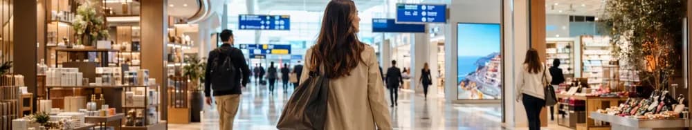 Blog: Einzelhandels-Conversion am Flughafen: Erfassungsrate und Verweildauer