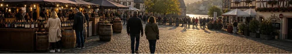 Blog: Crowd-Management-Daten für Events: das Playbook einer Weinfest-Stadt