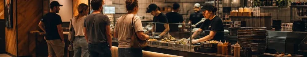 Blog: QSR-Personenzähler: Warteschlange und Eintritt in eine Durchsatzzahl bringen