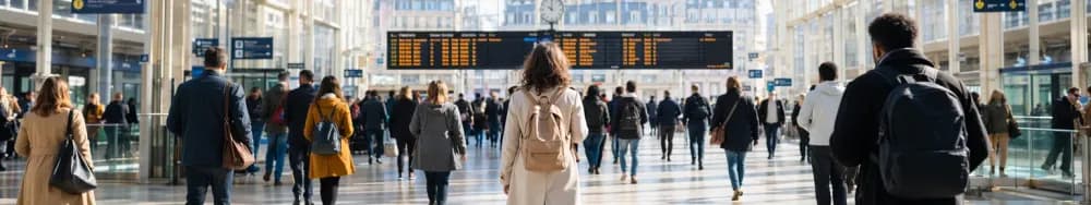 Blog: Passantenfrequenz im Bahnhof: Personenfluss messen | Ariadne