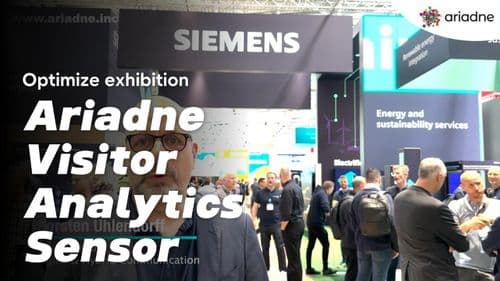 Video: Ariadne Provides Visitor Analytics for Siemens at Smarter Europe 2025